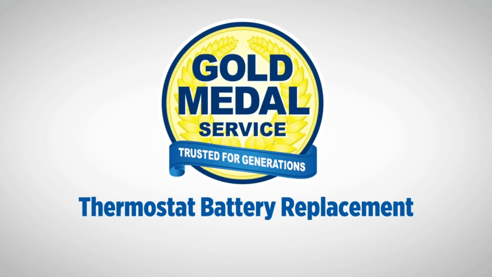 Thermostat Battery Replacement